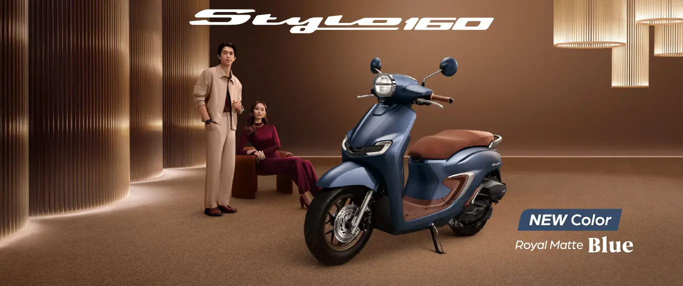 New Honda Stylo 160 by Dealer Motor Honda Bintang Motor Ciseeng