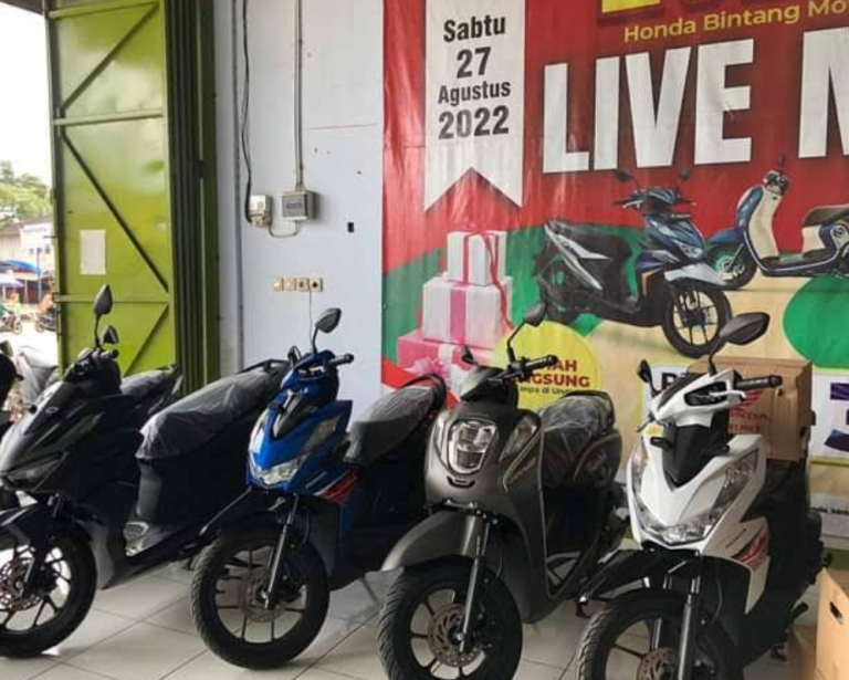 Showroom by Dealer Motor Honda Resmi Bintang Motor Ciseeng