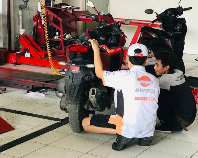 Bengkel AHASS by Dealer Motor Honda Resmi Bintang Motor Ciseeng