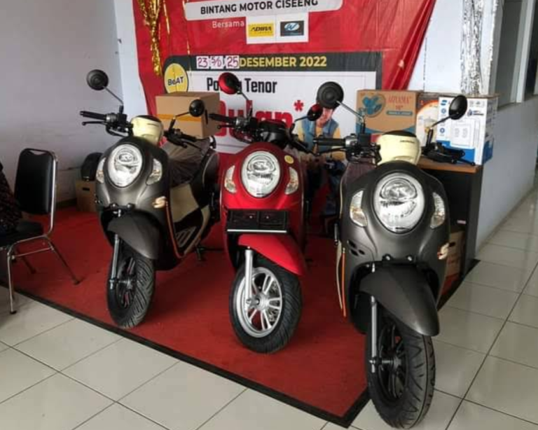 Dealer Motor Honda Resmi Bintang Motor Ciseeng