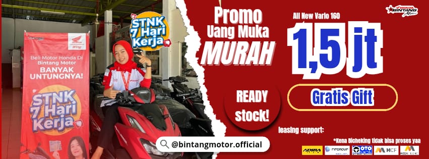 promo-bimo-ciseeng-2 Promo Motor Honda Vario 160 Uang Muka Murah 1.5 Juta! by Dealer Motor Honda Resmi Bintang Motor Ciseeng